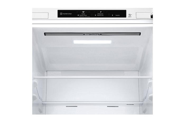 LG Kombinovaná chladnička LG | B | 384 l | Lineární kompresor | DoorCooling+™|Bílá, GBP62SWNBC