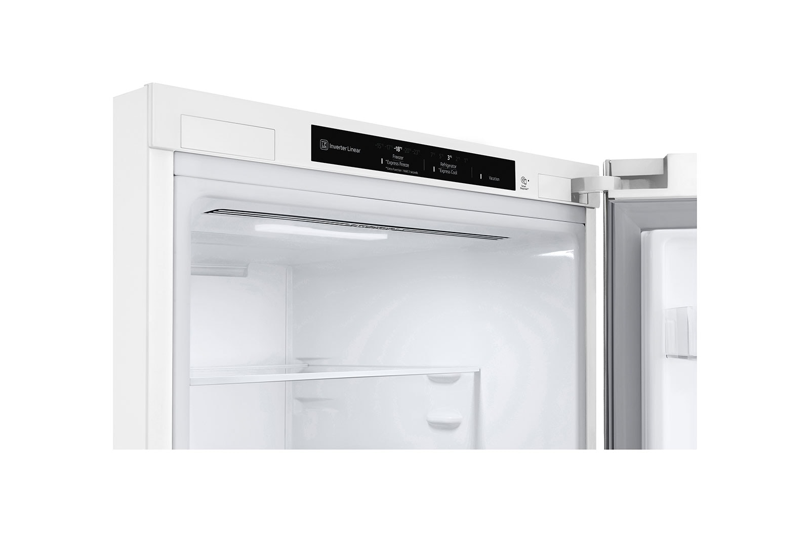 LG Kombinovaná chladnička LG | B | 384 l | Lineární kompresor | DoorCooling+™|Bílá, GBP62SWNBC