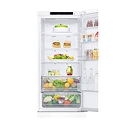 LG Kombinovaná chladnička LG | B | 384 l | Lineární kompresor | DoorCooling+™|Bílá, GBP62SWNBC
