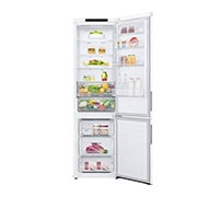 LG Kombinovaná chladnička LG | B | 384 l | Lineární kompresor | DoorCooling+™|Bílá, GBP62SWNBC