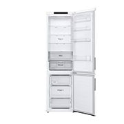 LG Kombinovaná chladnička LG | B | 384 l | Lineární kompresor | DoorCooling+™|Bílá, GBP62SWNBC