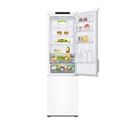 LG Kombinovaná chladnička LG | B | 384 l | Lineární kompresor | DoorCooling+™|Bílá, GBP62SWNBC