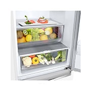 LG 384L DoorCooling+™Kombinovaná chladnička,Bílá, GBP62SWNCN1