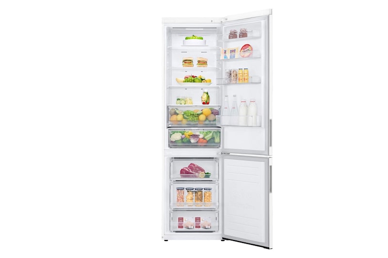 LG Kombinovaná chladnička LG | C | Smart invertorový kompresor | Door cooling+™, GBP62SWXCC1