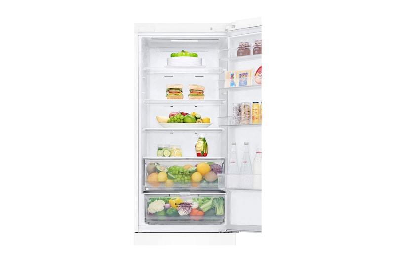 LG Kombinovaná chladnička LG | C | Smart invertorový kompresor | Door cooling+™, GBP62SWXCC1