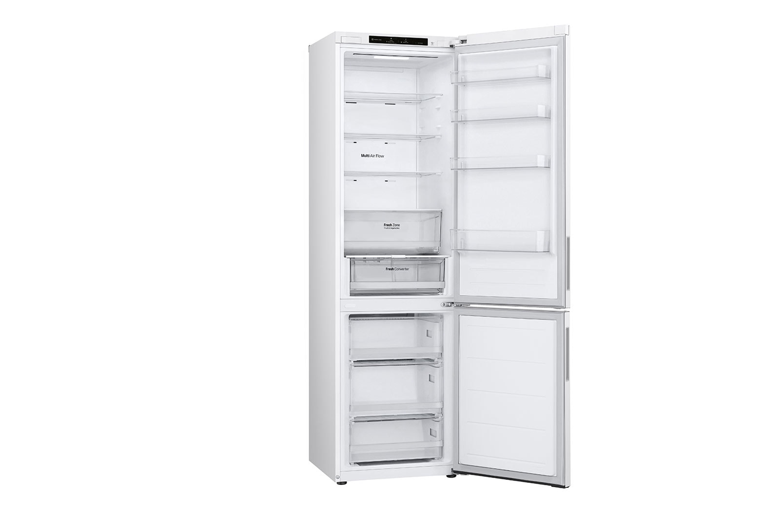 LG Kombinovaná chladnička LG | C | 387 l | DoorCooling+™|Bílá, GBV22NCCSW
