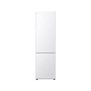 Čelní pohled na Kombinovaná chladnička LG | C | 387 l | DoorCooling&#43;™|Bílá GBV22NCCSW