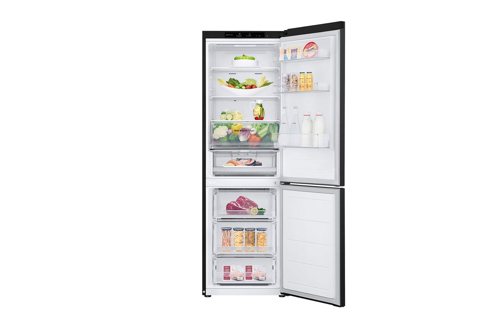 door open with food