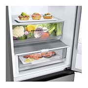 LG Kombinovaná chladnička LG | C | 344 l | Smart Invertorový kompresor |Stříbrná, GBV3100CPY