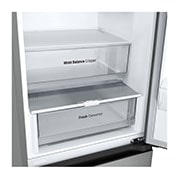 LG Kombinovaná chladnička LG | C | 344 l | Smart Invertorový kompresor |Stříbrná, GBV3100CPY