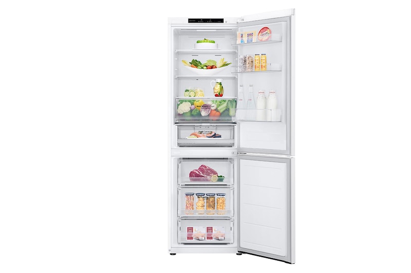 LG Kombinovaná chladnička LG | C | 344 l | Smart Invertorový kompresor |Bílá, GBV3100CSW