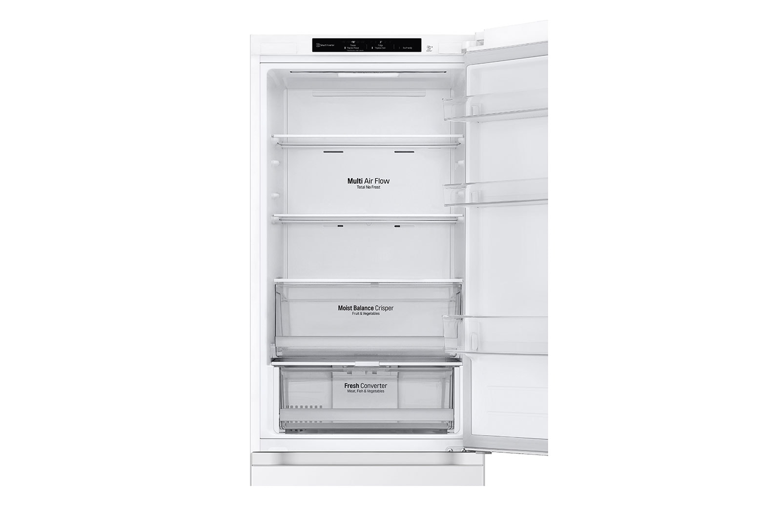 LG Kombinovaná chladnička LG | C | 344 l | Smart Invertorový kompresor |Bílá, GBV3100CSW
