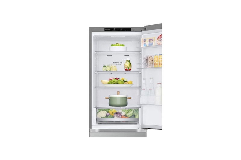 LG Kombinovaná chladnička LG | C | 344 l | Smart Invertorový kompresor |Stříbrná, GBV31E0CPY