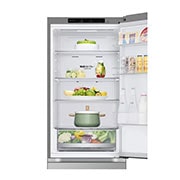 LG Kombinovaná chladnička LG | C | 344 l | Smart Invertorový kompresor |Stříbrná, GBV31E0CPY
