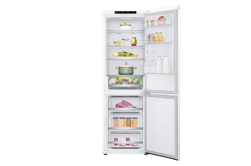 LG Kombinovaná chladnička LG | C | 344 l | Smart Invertorový kompresor |Bílá, GBV31E0CSW