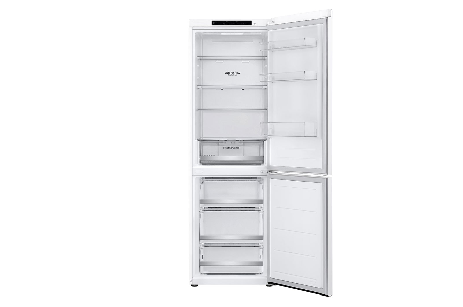 LG Kombinovaná chladnička LG | C | 344 l | Smart Invertorový kompresor |Bílá, GBV31E0CSW