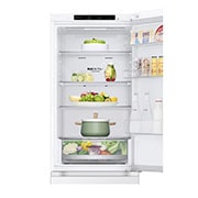 LG Kombinovaná chladnička LG | C | 344 l | Smart Invertorový kompresor |Bílá, GBV31E0CSW