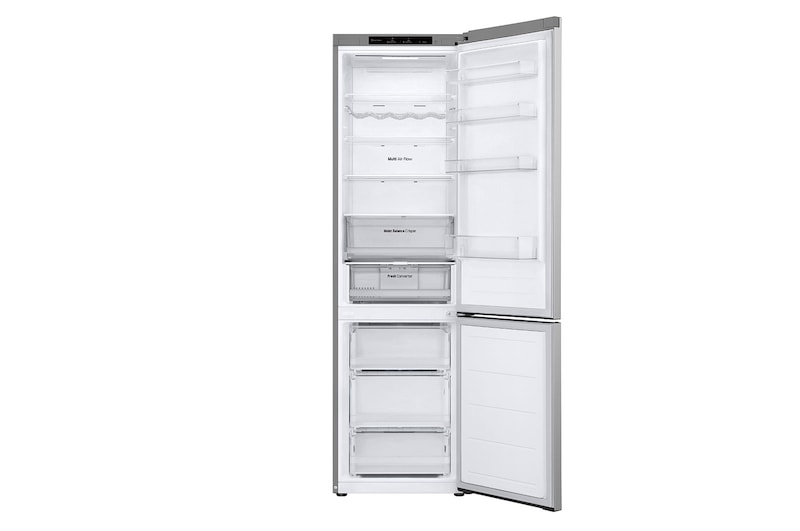 LG Kombinovaná chladnička LG | D | 387 l | Smart Invertorový kompresor | Stříbrná, GBV3200DPY