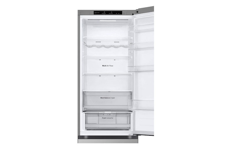 LG Kombinovaná chladnička LG | D | 387 l | Smart Invertorový kompresor | Stříbrná, GBV3200DPY