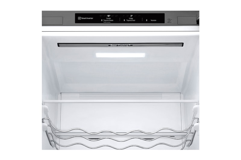 LG Kombinovaná chladnička LG | D | 387 l | Smart Invertorový kompresor | Stříbrná, GBV3200DPY