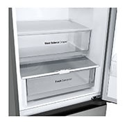 LG Kombinovaná chladnička LG | D | 387 l | Smart Invertorový kompresor | Stříbrná, GBV3200DPY