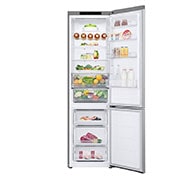 LG Kombinovaná chladnička LG | D | 387 l | Smart Invertorový kompresor | Stříbrná, GBV3200DPY