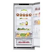 LG Kombinovaná chladnička LG | D | 387 l | Smart Invertorový kompresor | Stříbrná, GBV3200DPY