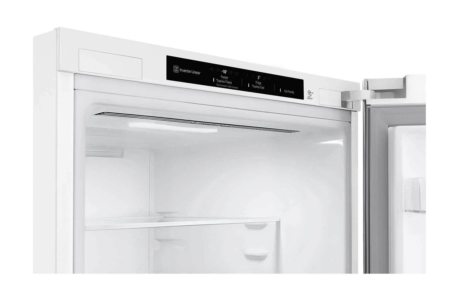 LG Kombinovaná chladnička LG | D | 387 l | Smart Invertorový kompresor |Bílá, GBV3200DSW
