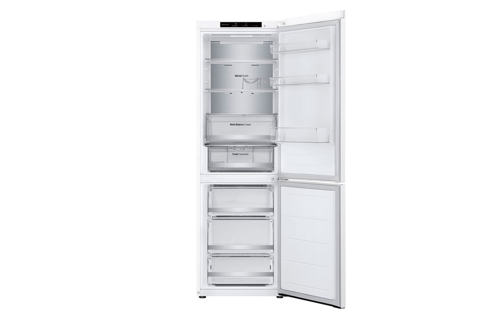 double door open without food