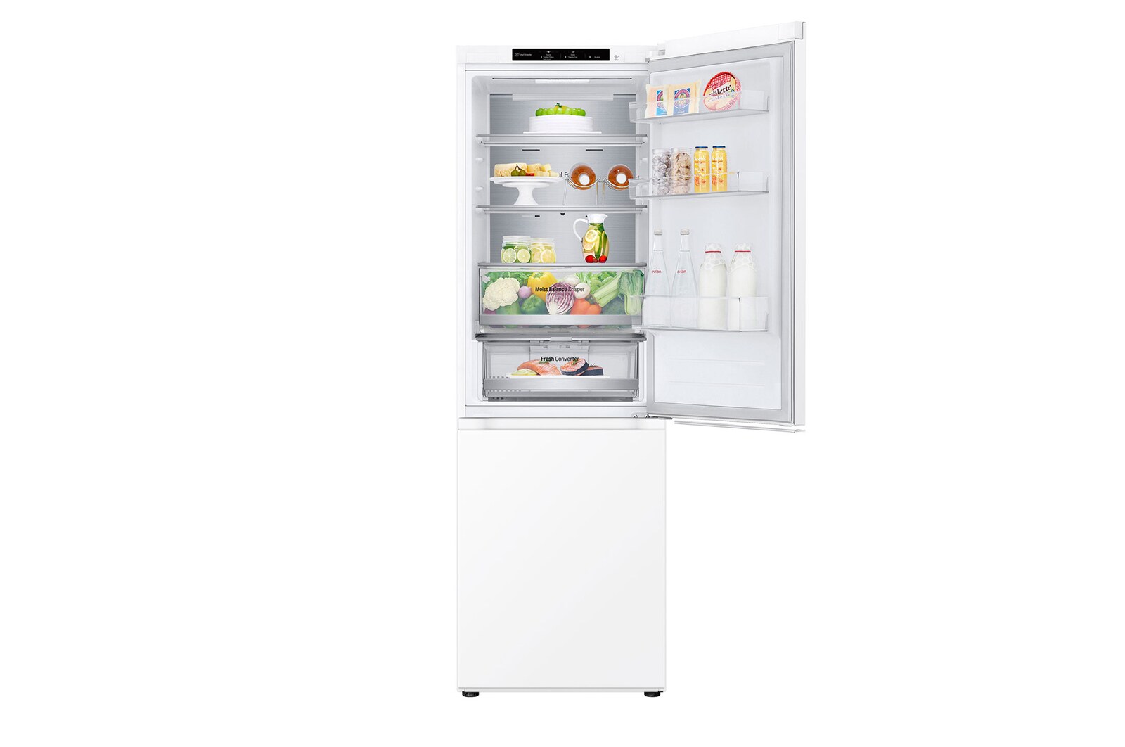 top door open with food