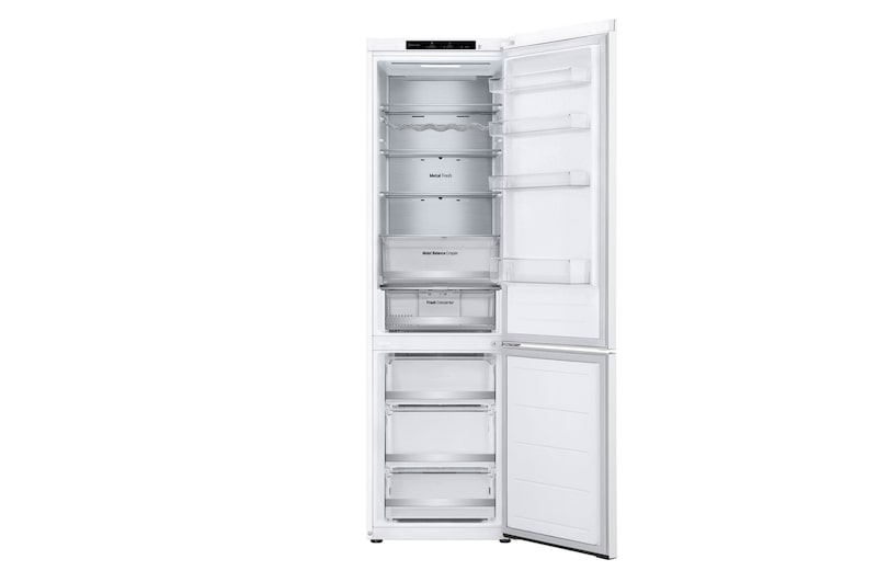 LG Kombinovaná chladnička LG | C | 387 l | Smart Invertorový kompresor |DoorCooling+™|Bílá, GBV5240CSW