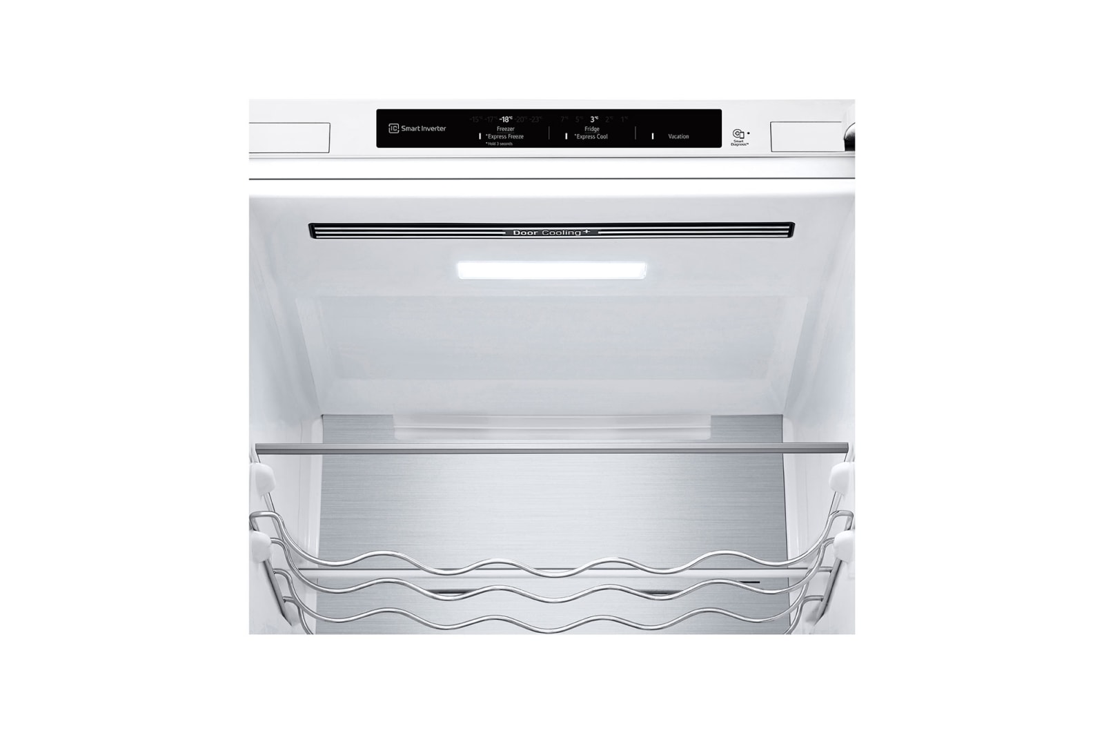LG Kombinovaná chladnička LG | C | 387 l | Smart Invertorový kompresor |DoorCooling+™|Bílá, GBV5240CSW