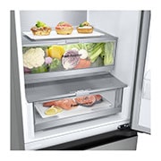 LG Kombinovaná chladnička LG | C | 344 l | Smart Invertorový kompresor |Stříbrná, GBV7180CPY