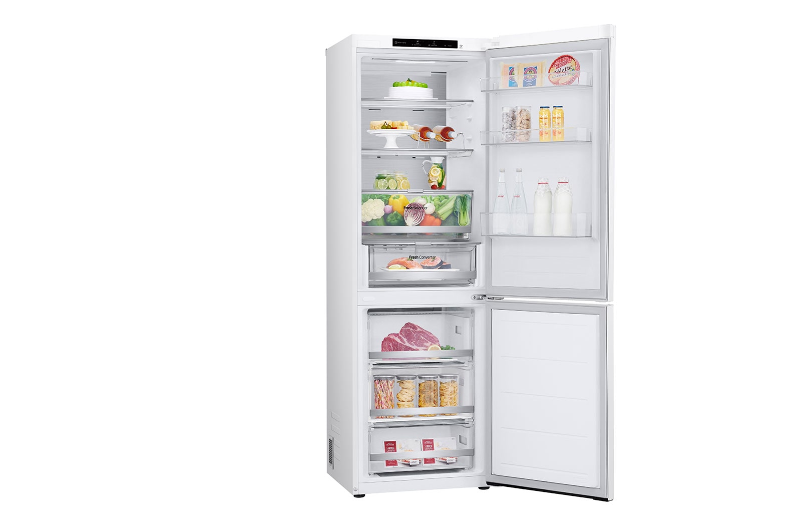LG Kombinovaná chladnička LG | C | 344 l | Smart Invertorový kompresor |Bílá, GBV7180CSW