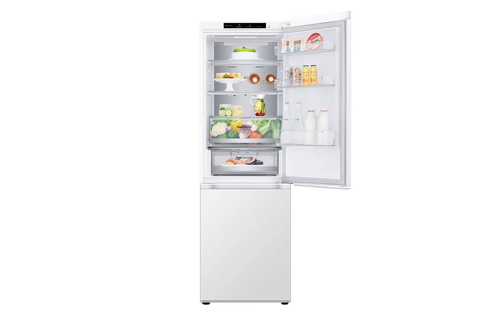 LG Kombinovaná chladnička LG | C | 344 l | Smart Invertorový kompresor |Bílá, GBV7180CSW