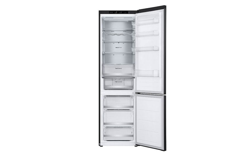 LG Kombinovaná chladnička LG | A | 387 l | Smart Invertorový kompresor | Černá/šedá, GBV7280AEV