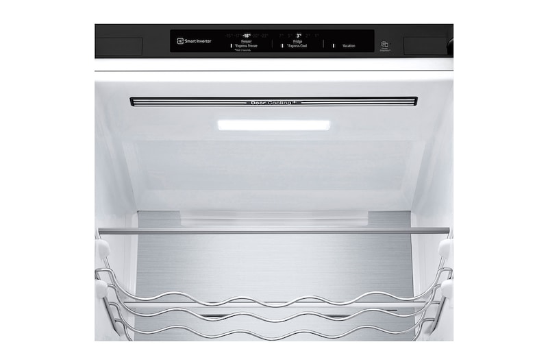 LG Kombinovaná chladnička LG | B | 387 l | Smart Invertorový kompresor | Černá/šedá, GBV7280BEV