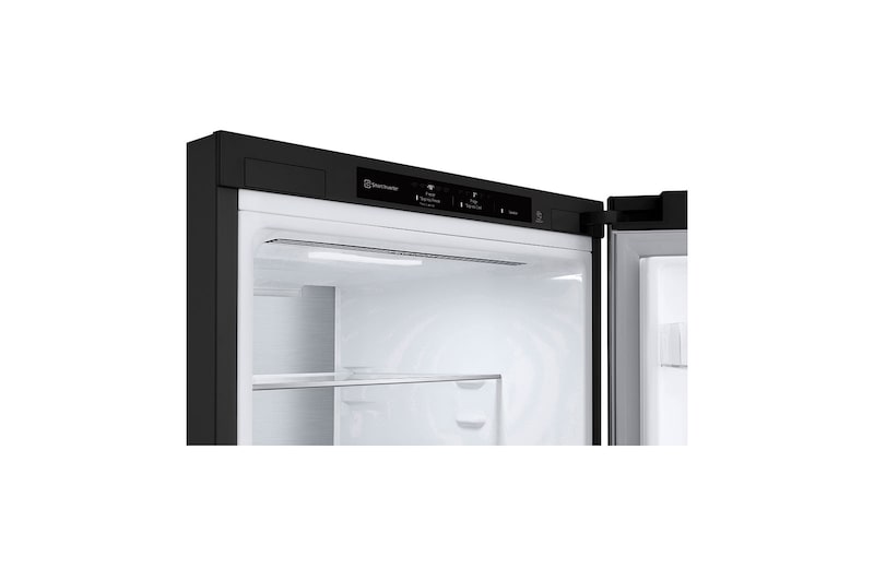 LG Kombinovaná chladnička LG | B | 387 l | Smart Invertorový kompresor | Černá/šedá, GBV7280BEV