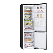 LG Kombinovaná chladnička LG | B | 387 l | Smart Invertorový kompresor | Černá/šedá, GBV7280BEV
