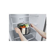 LG Kombinovaná chladnička LG | B | 387 l | Smart Invertorový kompresor |Stříbrná, GBV7280BPY