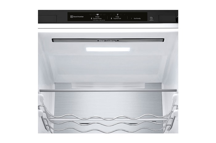 LG Kombinovaná chladnička LG | C | 387 l | Smart Invertorový kompresor | Černá/šedá, GBV7280CEV