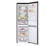LG Kombinovaná chladnička LG | C | 387 l | Smart Invertorový kompresor | Černá/šedá, GBV7280CEV