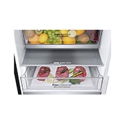 LG Kombinovaná chladnička LG | C | 387 l | Smart Invertorový kompresor | Černá/šedá, GBV7280CEV