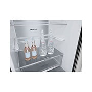 LG Kombinovaná chladnička LG | C | 387 l | Smart Invertorový kompresor | Černá/šedá, GBV7280CEV