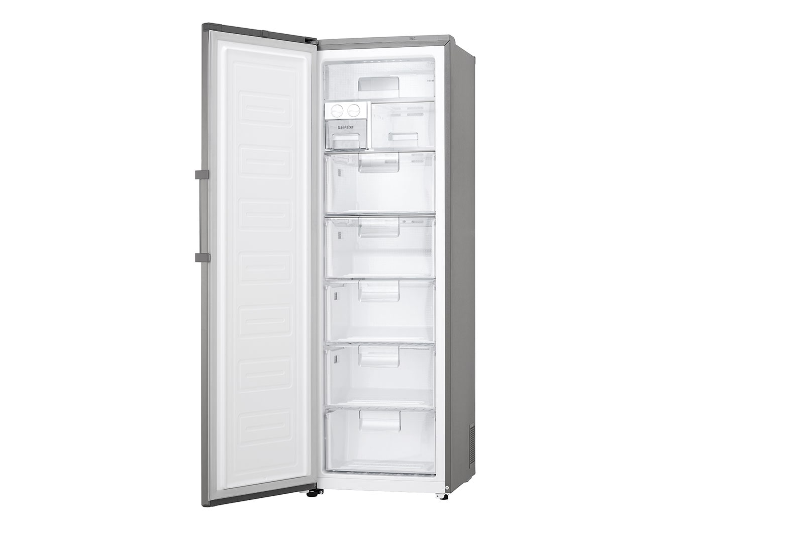 LG Volně stojící mraznička LG | F | Hrubý objem 362 l | 325 kWh/rok | Lineární invertorový kompresor | Multi-Air Flow™ | ThinQ™ + WiFi  | Výrobník ledu, GF5237PZJZ1