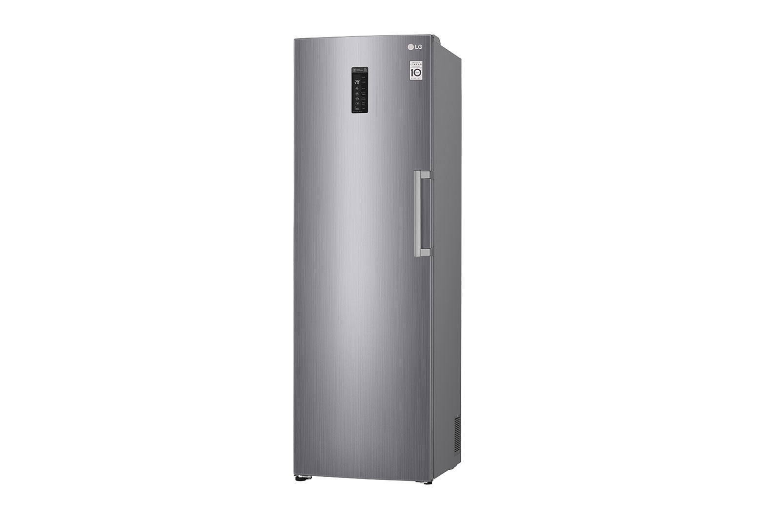 LG Volně stojící mraznička LG | F | Hrubý objem 362 l | 325 kWh/rok | Lineární invertorový kompresor | Multi-Air Flow™ | ThinQ™ + WiFi  | Výrobník ledu, GF5237PZJZ1