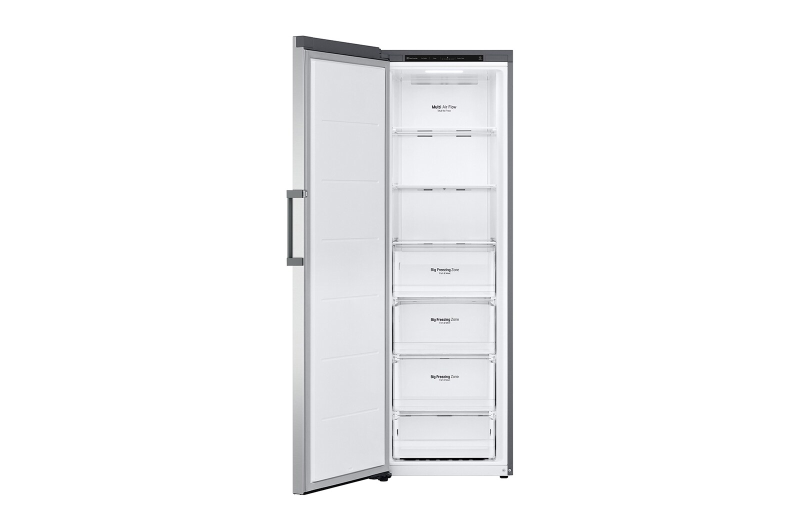 LG Mraznička LG | E | 324 l | Total No Frost | Multi Air Flow™|Stříbrná, GFT41PZGSZ