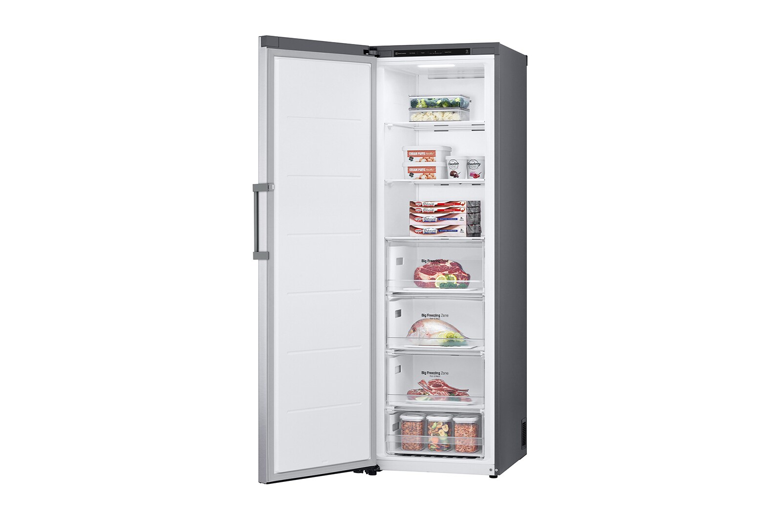 LG Mraznička LG | E | 324 l | Total No Frost | Multi Air Flow™|Stříbrná, GFT41PZGSZ