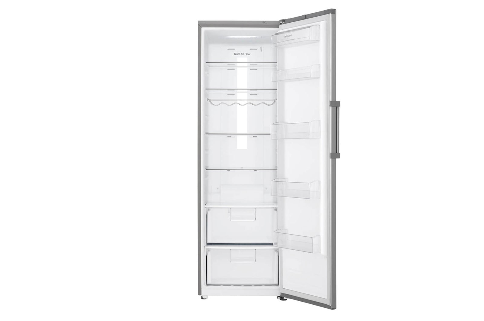 LG Kombinovaná chladnička LG | F | Hrubý objem 405 l | 145 kWh/rok | Lineární invertorový kompresor | Multi-Air Flow™ | ThinQ™ + WiFi, GL5241PZJZ1