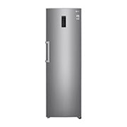 Čelní pohled na Kombinovaná chladnička LG | F | Hrubý objem 405 l | 145 kWh/rok | Lineární invertorový kompresor | Multi-Air Flow™ | ThinQ™ &#43; WiFi GL5241PZJZ1